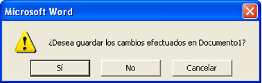 cuadro de dialogo